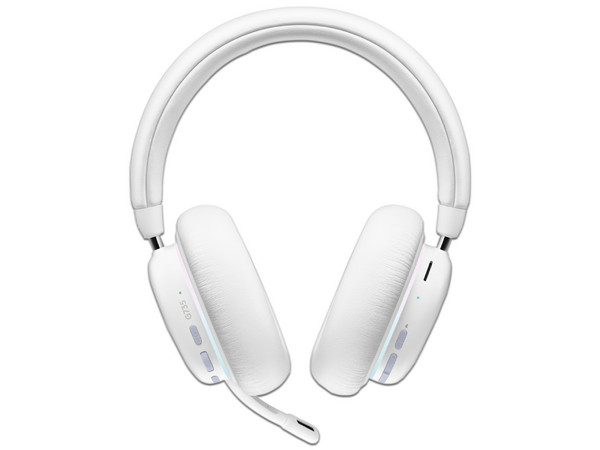 Audífonos Gamer con micrófono Logitech G735 RGB, Bluetooth. Color blanco.