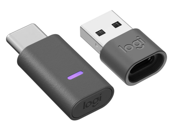 Audífonos Inalámbricos tipo Diadema Logitech Zone Wireless 2 Teams version, Cancelación de ruido activa, Bluetooth 5.3, Receptor USB-C con adaptador USB. Color Negro.
