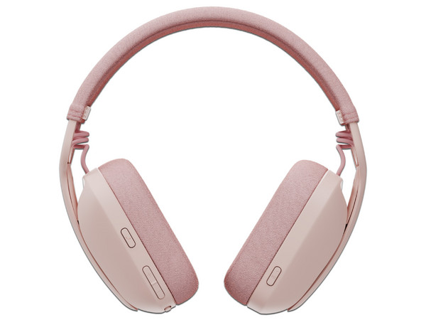 Audífonos con Micrófono Logitech Zone Vibe 100, respuesta de frecuencia 20Hz-2000Hz, Bluetooth. Color Rosa