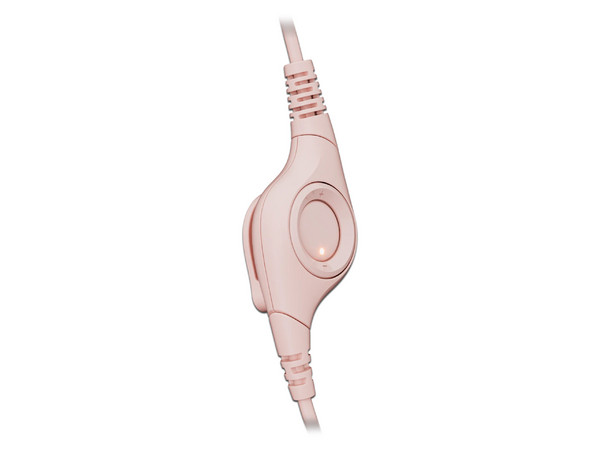 Audífonos con Micrófono Logitech H390, Respuesta de Frecuencia 20-20000Hz, USB. Color Rosa.