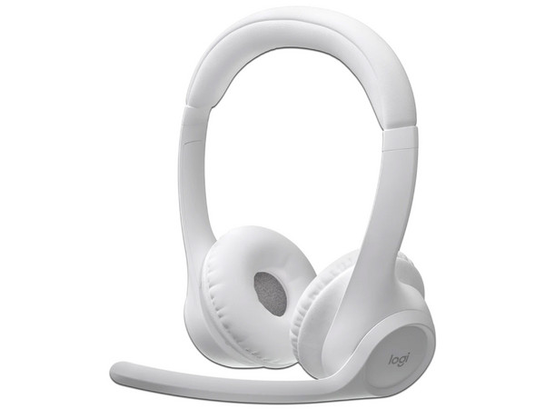 Audífonos Tipo Diadema Logitech Zone 300, Con Micrófono, Respuesta de Frecuencia 50Hz - 20kHz, Bluetooth, Blanco.
