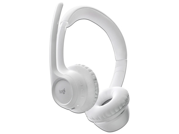 Audífonos Tipo Diadema Logitech Zone 300, Con Micrófono, Respuesta de Frecuencia 50Hz - 20kHz, Bluetooth, Blanco.
