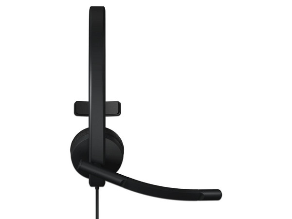 Audífonos Monoaural Tipo Diadema Logitech H570E , Con Micrófono, Respuesta de Frecuencia 20Hz - 20KHz, USB Tipo C. Color Negro.