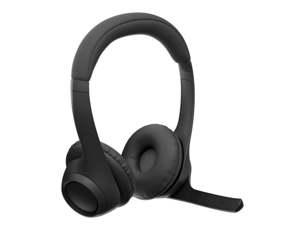 Audífonos Inalámbricos tipo Diadema con Micrófono Logitech Zone 305 UC Version, Bluetooth 5.3, Receptor USB-C. Color Negro.