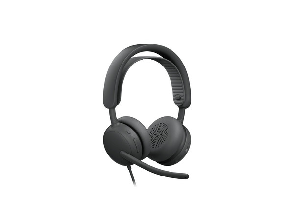 Audífonos Tipo Diadema Logitech Zone Wired 2, Con Micrófono, Respuesta de Frecuencia 20Hz - 20KHz, USB Tipo C. Color Negro.