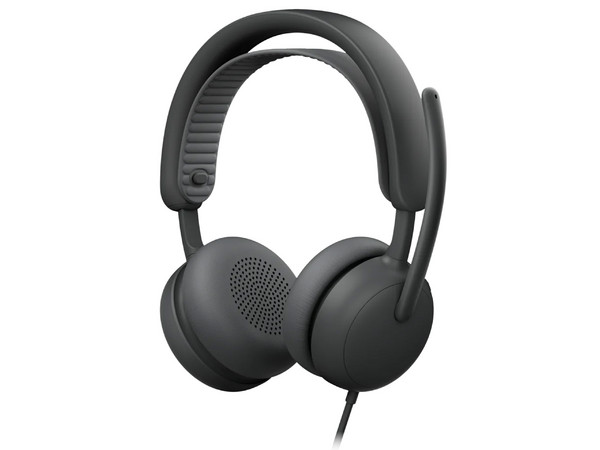 Audífonos Tipo Diadema Logitech Zone Wired 2, Con Micrófono, Respuesta de Frecuencia 20Hz - 20KHz, USB Tipo C. Color Negro.
