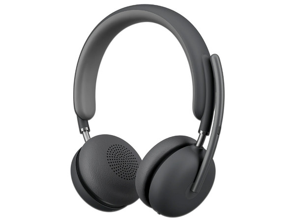 Audífonos Inalámbricos tipo Diadema con Micrófono Logitech Zone Wireless 2, Bluetooth 5.2, Receptor USB Tipo C. Color Negro.