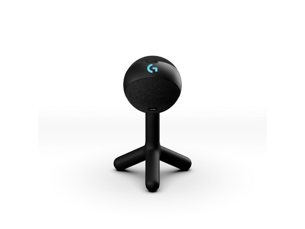 Micrófono Logitech Yeti Orb RGB Gamer, Lightsync, USB Alámbrico, Compatible con PC y Mac, Negro.