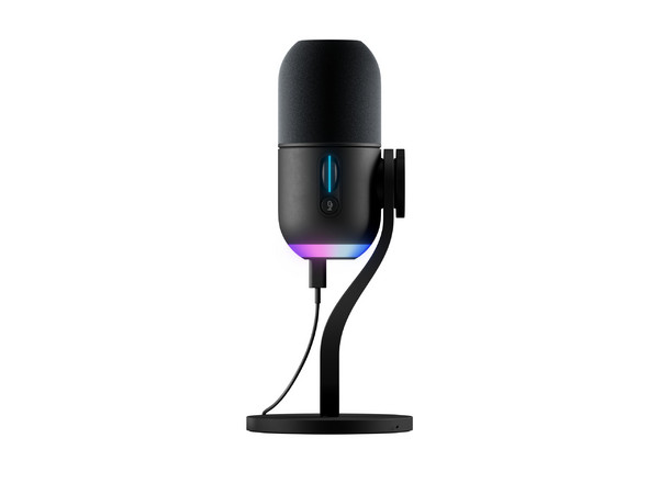 Micrófono USB Logitech G Yeti GX, USB Tipo C, RGB, Rango de Frecuencia de 60 - 18500 Hz, Color Negro.