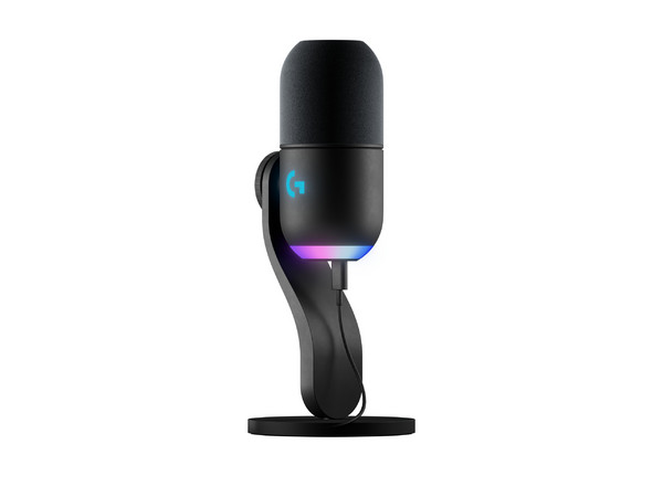 Micrófono USB Logitech G Yeti GX, USB Tipo C, RGB, Rango de Frecuencia de 60 - 18500 Hz, Color Negro.