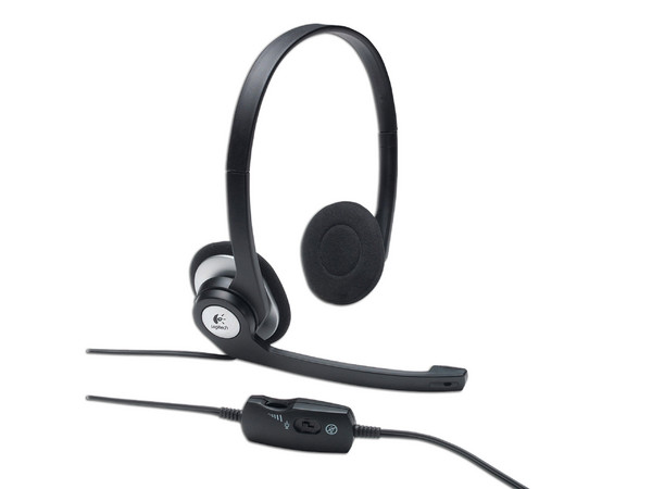 Audífonos Logitech ClearChat Stereo con Micrófono