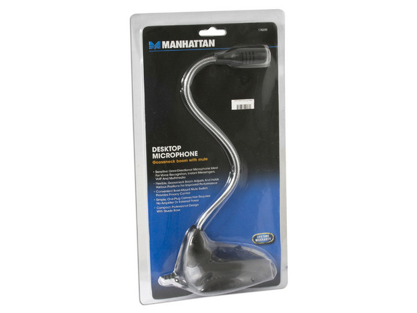 Micrófono Flexible de Escritorio Manhattan