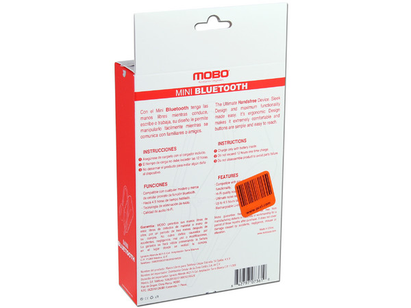 Manos Libres MOBO Mini Bluetooth 3