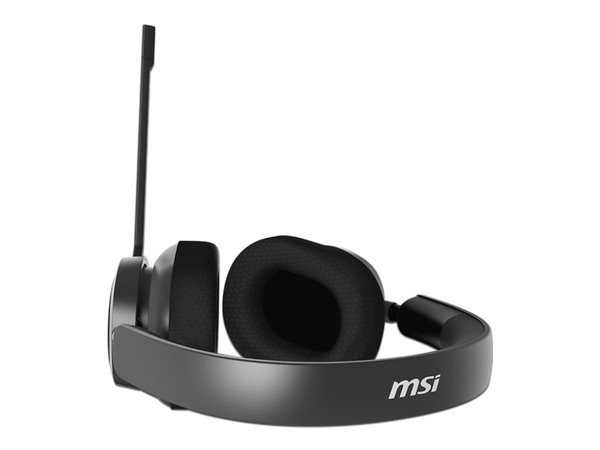 Audífonos MSI Maestro 300, Alámbrico, Cable 1.5 mts, USB-C/USB-A. Color Negro