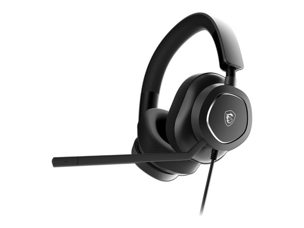 Audífonos MSI Maestro 300, Alámbrico, Cable 1.5 mts, USB-C/USB-A. Color Negro