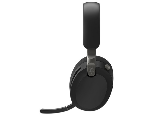 Audífonos Gamer Inalámbrico MSI MAESTRO 500 W, Bluetooth 5.4, Receptor USB Tipo C, Conexión Jack 3.5mm, Compatible con PS5 y Xbox. Color Negro.