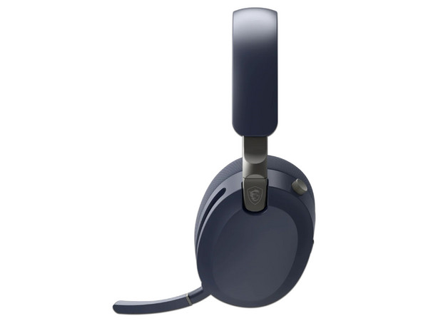 Audífonos Gamer Inalámbrico MSI MAESTRO 500 W, Bluetooth 5.4, Receptor USB Tipo C, Conexión Jack 3.5mm, Compatible con PS5 y Xbox. Color Azul.