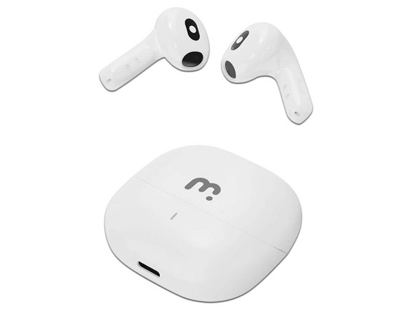 Manos Libres MYBAT ChatterBuds, Bluetooth, Auricular con Traductor IA, Earbuds, Blanco.
