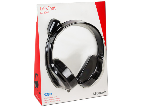 Audífonos con Micrófono Microsoft LifeChat LX-3000 con micrófono, USB.