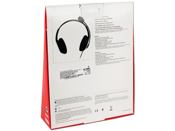 Audífonos con Micrófono Microsoft LifeChat LX-3000 con micrófono, USB.
