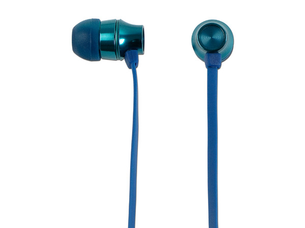 Audífonos manos libres Mobifree MB-02018 respuesta de frecuencia 20-20KHz. Color Azul.
