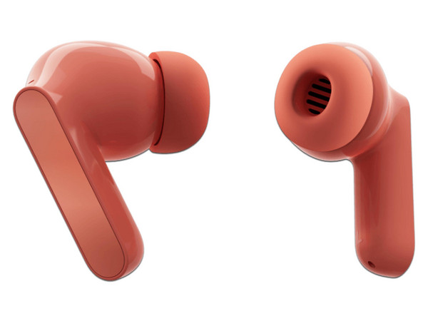 Audífonos Inalámbricos Moto Buds XT2443-1 con Estuche de Carga, Bluetooth. Color Durazno.