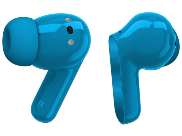 Audífonos Inalámbricos Motorola Moto Buds Bass, Con Estuche de Carga, Bluetooth 5.3. Color Azul.