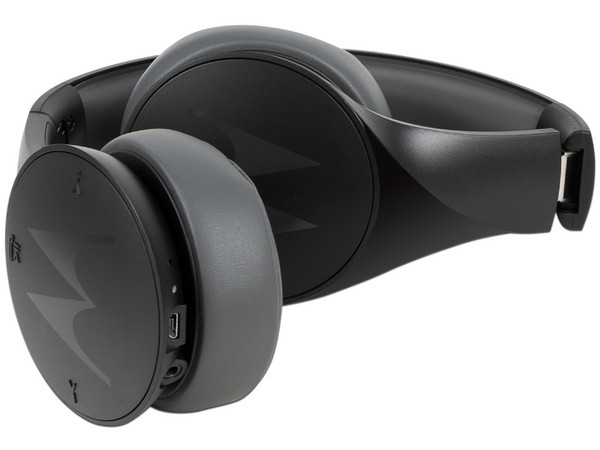 Audífonos tipo diadema Motorola Pulse Escape SH012 con micrófono, Bluetooth. Color negro.
