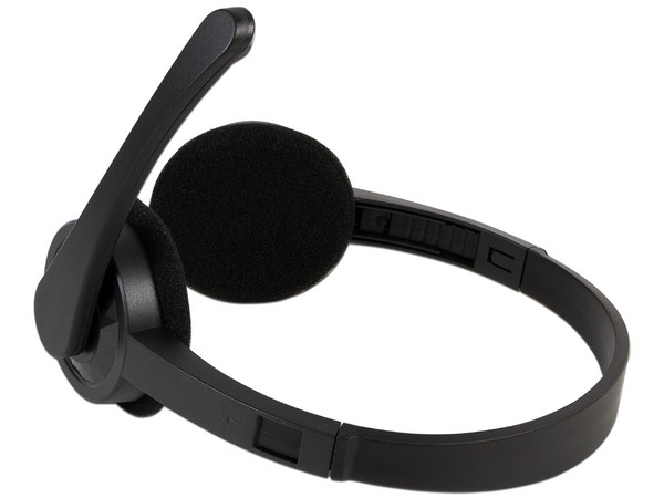 Audífonos con micrófono Naceb NA-0316, 2 x 3.5 mm. Color Negro.