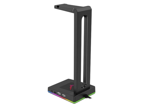 Base para Audífonos Gamer NACEB T11 Eleven. Color Negro.