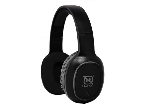 Audífonos Inalámbricos Necnon, Bluetooth, Respuesta de 20-20kHz, Color Negro.
