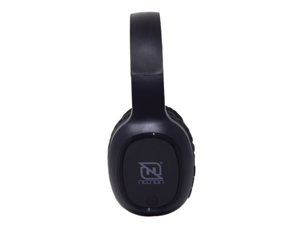 Audífonos Inalámbricos Necnon, Bluetooth, Respuesta de 20-20kHz, Color Negro.