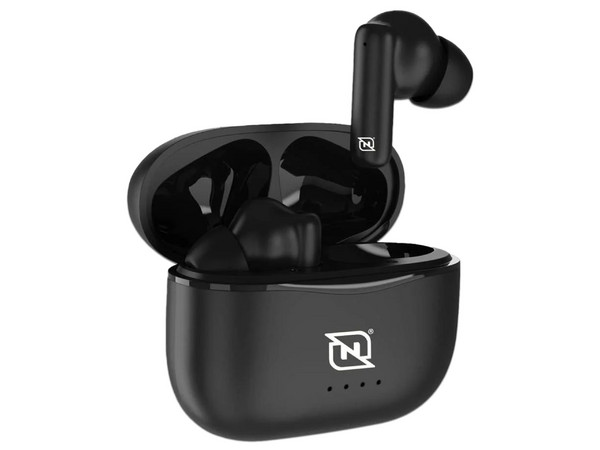 Audífonos Inalámbricos Necnon NTWS-103, Con Estuche de Carga, Bluetooth, Color Negro.