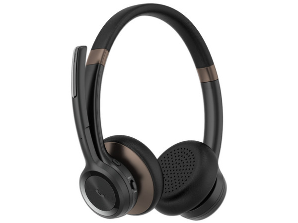 Diadema Inalámbrica con Micrófono Nuroum AW-HP30, Cancelación de Ruido, Bluetooth. Color Negro.