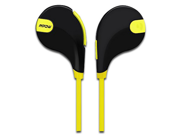 Audífonos Manos Libres MPOW Swift, Bluetooth. Color Amarillo.