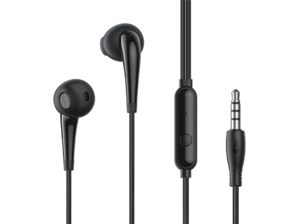 Audífonos Alámbricos Oraimo Halo 2S Half, Respuesta de Frecuencia 20Hz - 20kHz, 3.5mm, 1.2m. Color Negro.