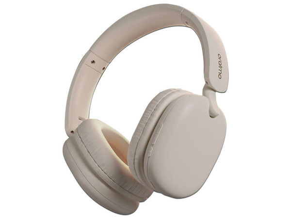 Audífonos Inalámbricos Tipo Diadema Oraimo BoomPop Lite, Hasta 65 horas de Reproducción, Bluetooth. Color Dorado.