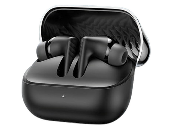 Audiófonos Inalámbricos Oraimo SpaceBuds Neo+, Con Estuche de Carga, IPX4, Bluetooth. Color Negro.