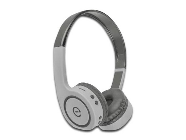 Audífonos con micrófono Perfect Choice, respuesta de frecuencia 20-20,000 Hz, Bluetooth, 3.5mm, Color Gris.