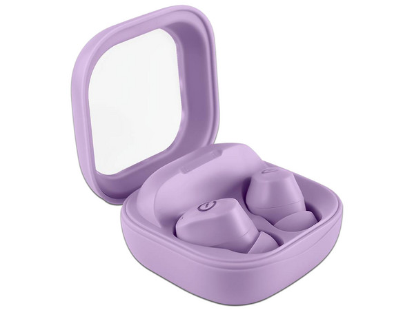 Audífonos inalámbricos Perfect Choice Easy Line TWS Florela, Bluetooth. Color Morado.