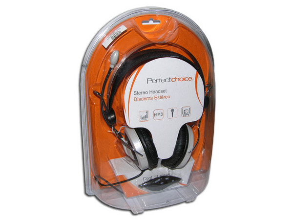 Audífonos Perfect Choice Stereo con Micrófono