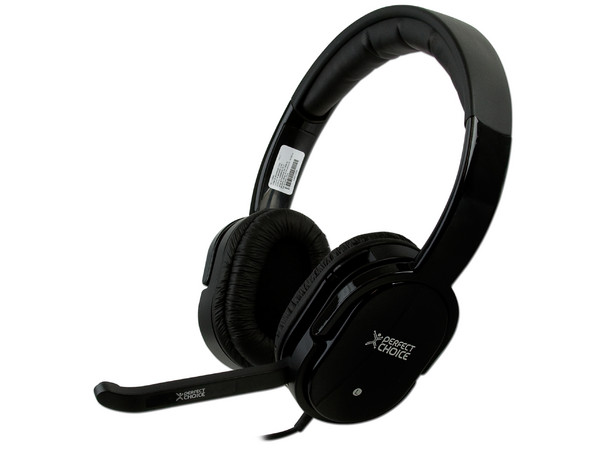 Audífonos con Micrófono Perfect Choice Bass-100, USB 