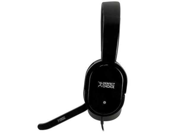 Audífonos con Micrófono Perfect Choice Bass-100, USB 