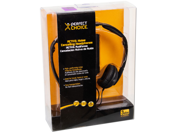 Audífonos Perfect Choice con Cancelación Activa de Ruido 