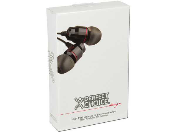 Audífonos Perfect Choice Design, ergonómicos y ligeros.