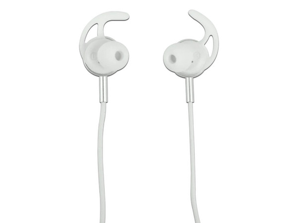 Audífonos manos libres Perfect Choice PC-116417 con micrófono desmontable, USB-C. Color Blanco.