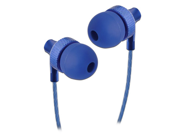 Audífonos Perfect Choice Stretto, 3.5mm. Color Azul.