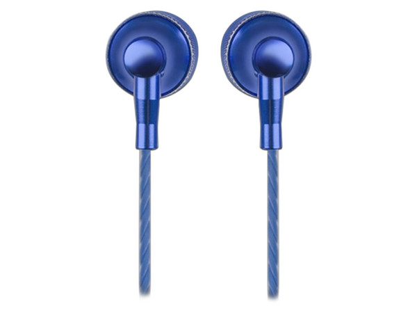 Audífonos Perfect Choice Stretto, 3.5mm. Color Azul.
