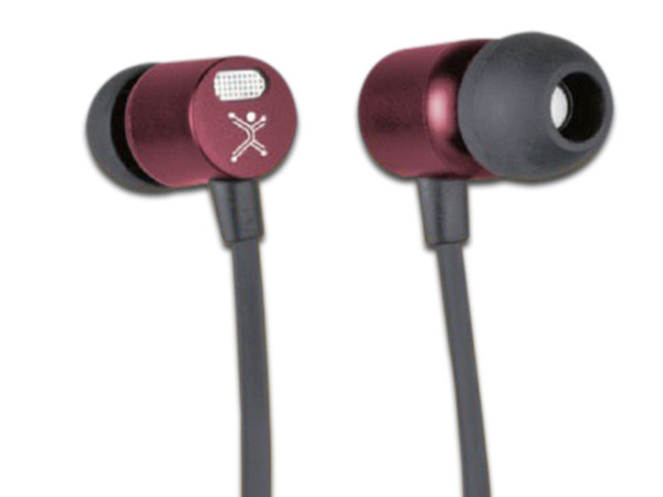 Audífonos con Micrófono Perfect Choice con batería recargable, Bluetooth, respuesta de frecuencia 20-20,000Hz. Color Rojo.