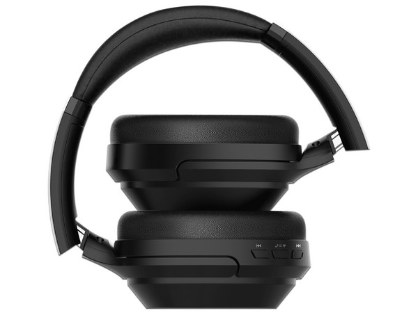 Diadema Perfect Choice, PC-116813, Inalámbrico, Bluetooth, Negro.